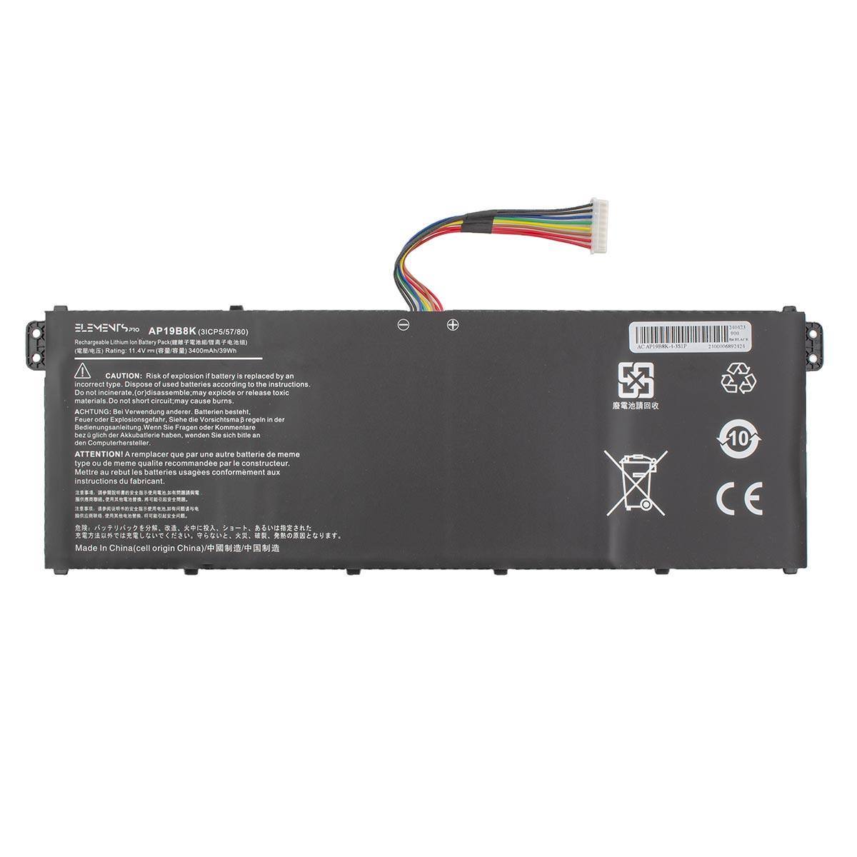 Аккумулятор для ноутбука Acer AP19B8K (4112004)