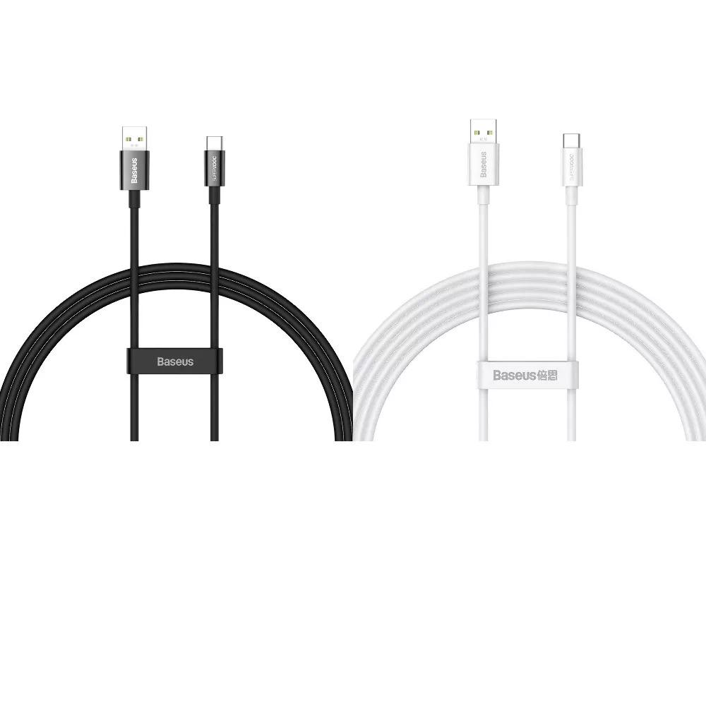 Кабель BASEUS Superior Series SUPERVOOC Fast Charging Data Type-C 65W 1 м Black - фото 4