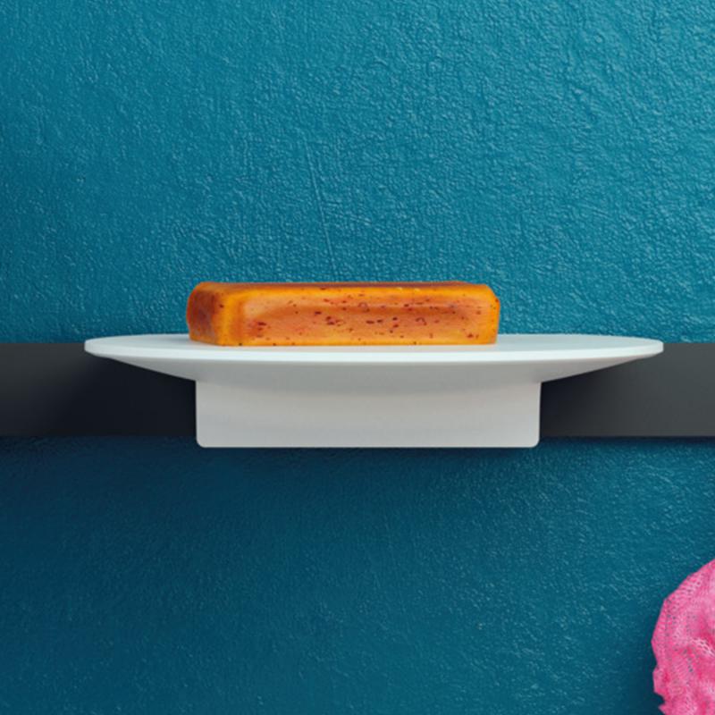 Полиця настінна пластикова Hansgrohe WallStoris 27915700 Білий (145319) - фото 3 Полиця настінна пластикова Hansgrohe WallStoris 27915700 Білий (145319) - фото 3