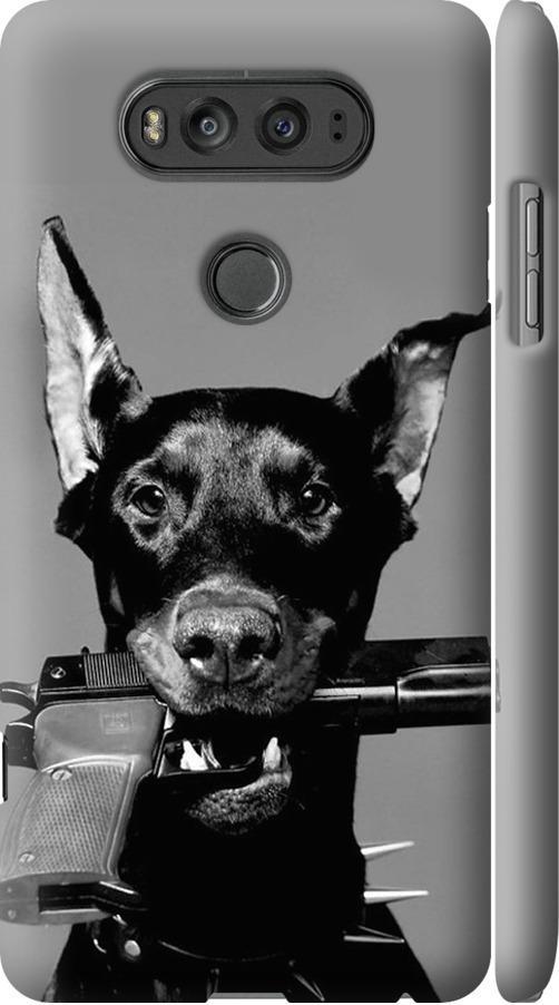 Чехол на LG V20 Доберман (2745m-787-42517) Чехол на LG V20 Доберман (2745m-787-42517)