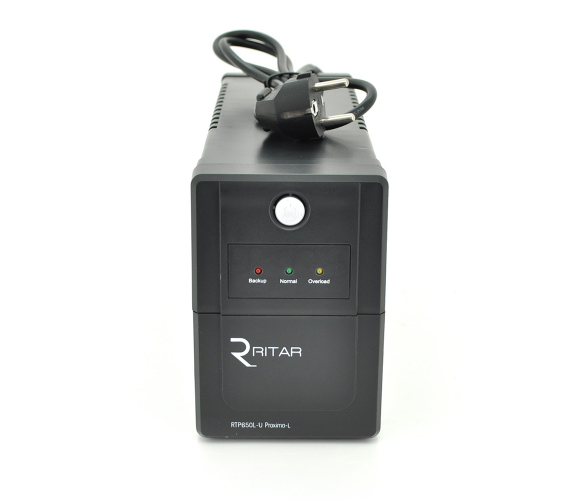 Источник бесперебойного питания Ritar RTP650L-U 390W линейно-интерактивный Источник бесперебойного питания Ritar RTP650L-U 390W линейно-интерактивный