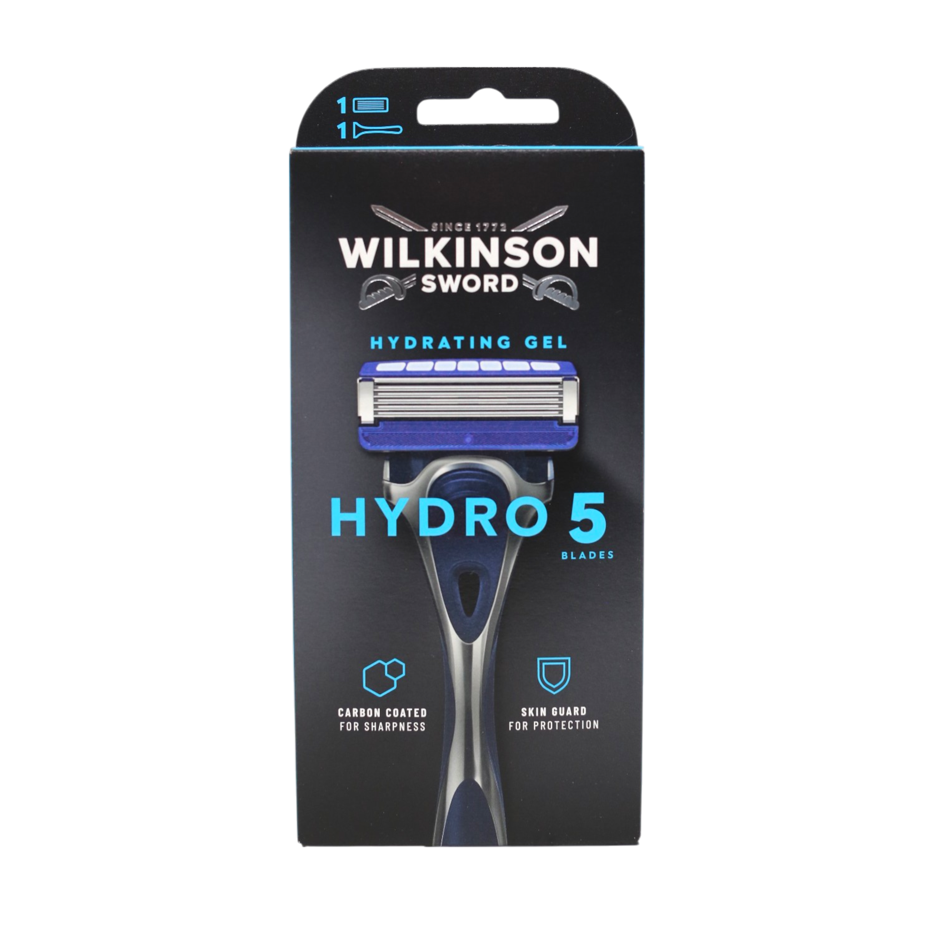 Бритва для бритья мужская Wilkinson Sword Hydro 5 лезвий сменный картридж (НФ-00008875)