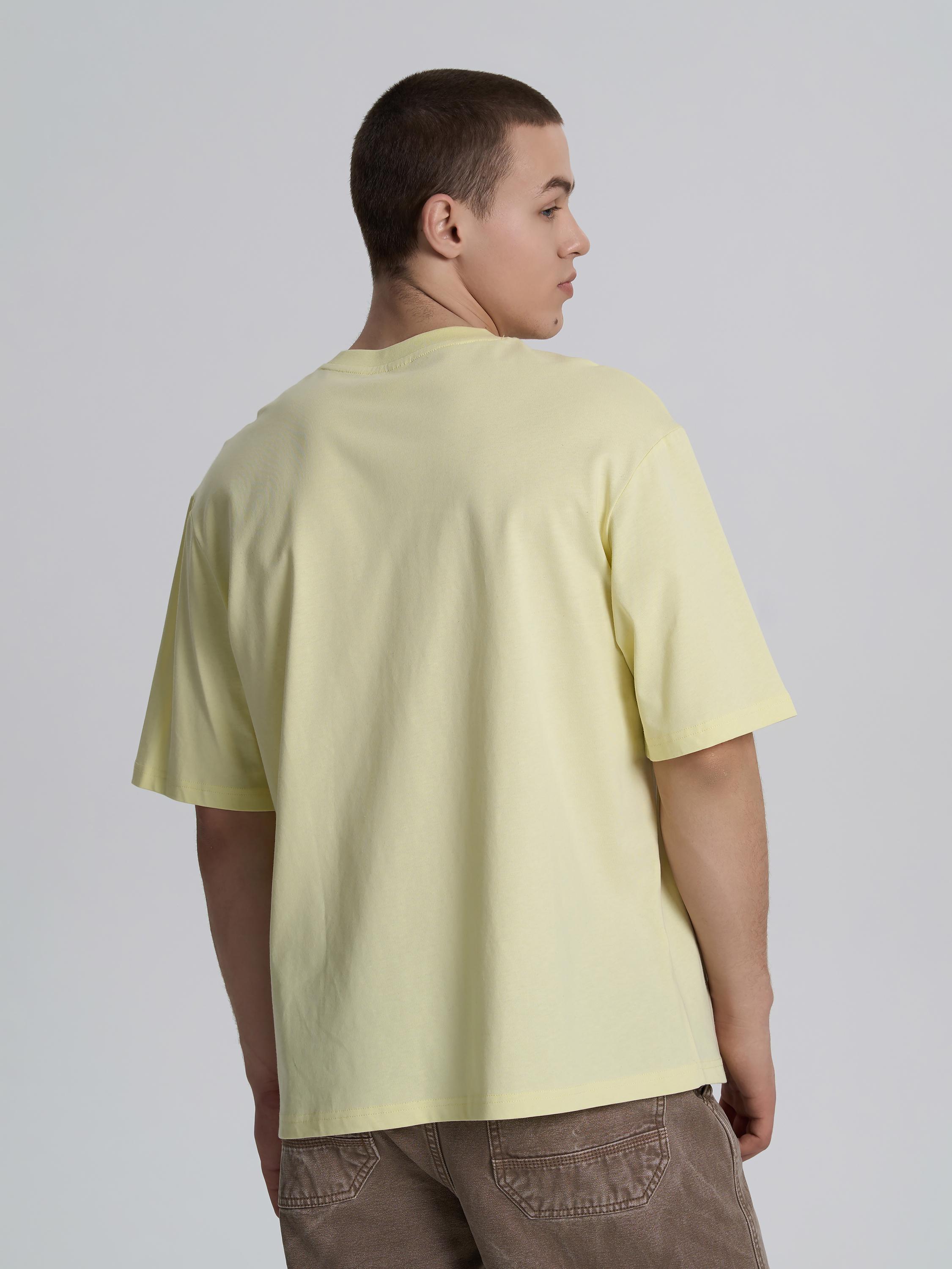 Футболка мужская ROZA 230926 L Нежно-желтый (4824005722233) - фото 3 Футболка мужская ROZA 230926 L Нежно-желтый (4824005722233) - фото 3