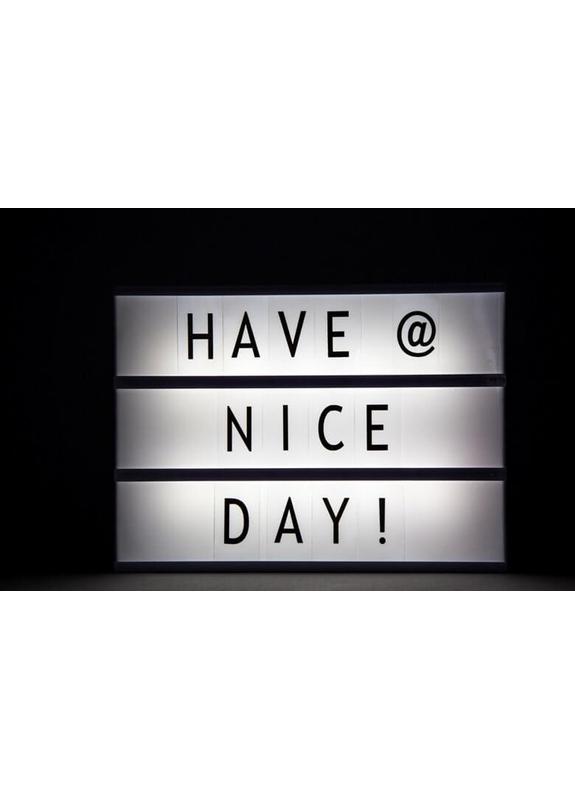 ᐉ Настольная лампа Lightbox А4 Lightbox 80 букв Розовый (1458) • Купить ...