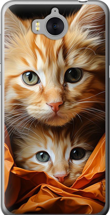 Чехол на Huawei Y5 2017 Котики 2 (5664u-992-42517)