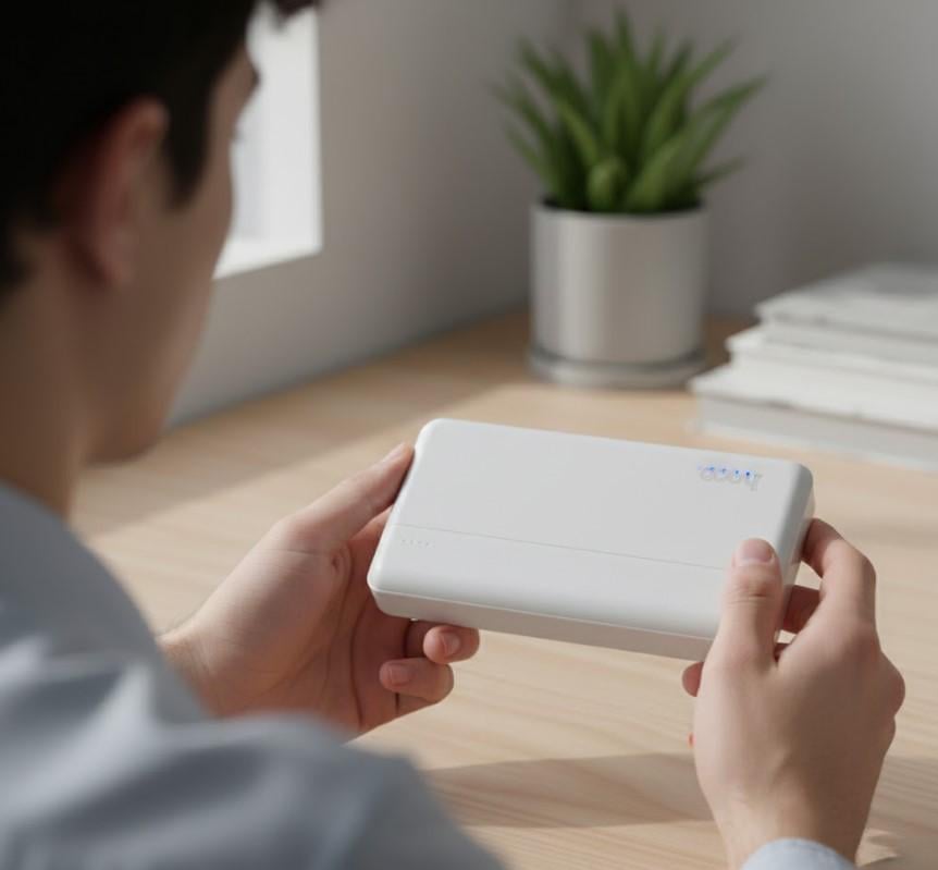 Повербанк Hoco 20000 mAh з двома USB-виходами Білий (2104618823) - фото 11 Повербанк Hoco 20000 mAh з двома USB-виходами Білий (2104618823) - фото 11