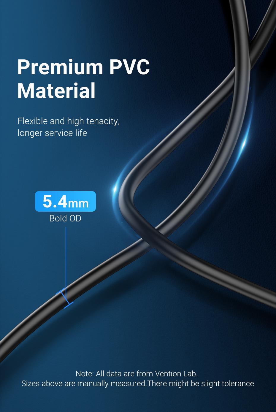 Кабель Vention USB 3.0 5 Гбіт/с USB-A папа на USB-A мама 1 м Чорний (CBHBF) - фото 13 Кабель Vention USB 3.0 5 Гбіт/с USB-A папа на USB-A мама 1 м Чорний (CBHBF) - фото 13