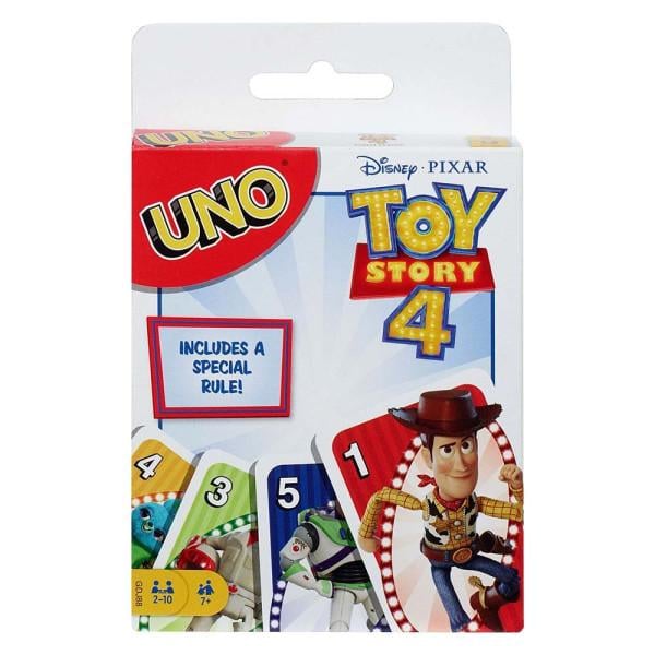Настільна гра UNO Toy Story 4 Історія іграшок 112 карт (35400821)