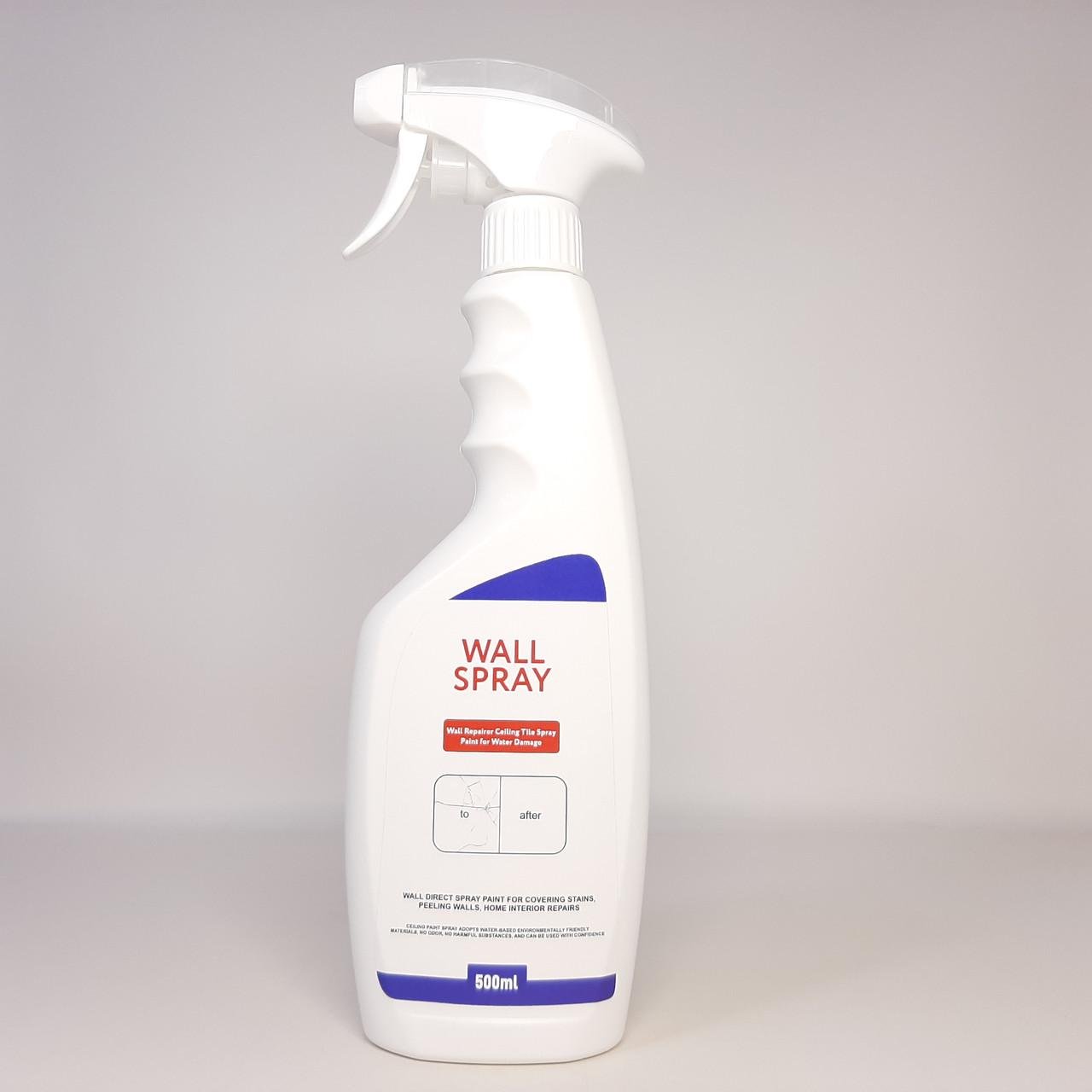 Фарба-спрей Wall Spray для внутрішніх робіт 500 мл Білий (X-2481)