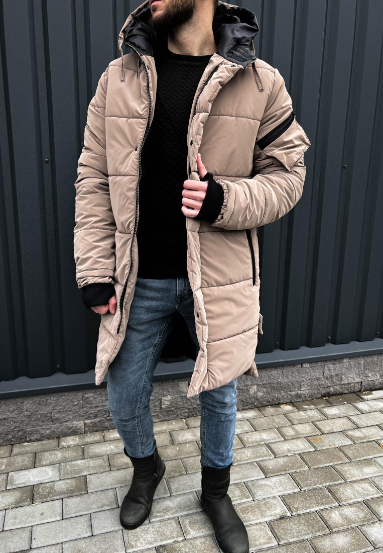 Куртка 7-459 XL Бежевый (20141) - фото 3 Куртка 7-459 XL Бежевый (20141) - фото 3