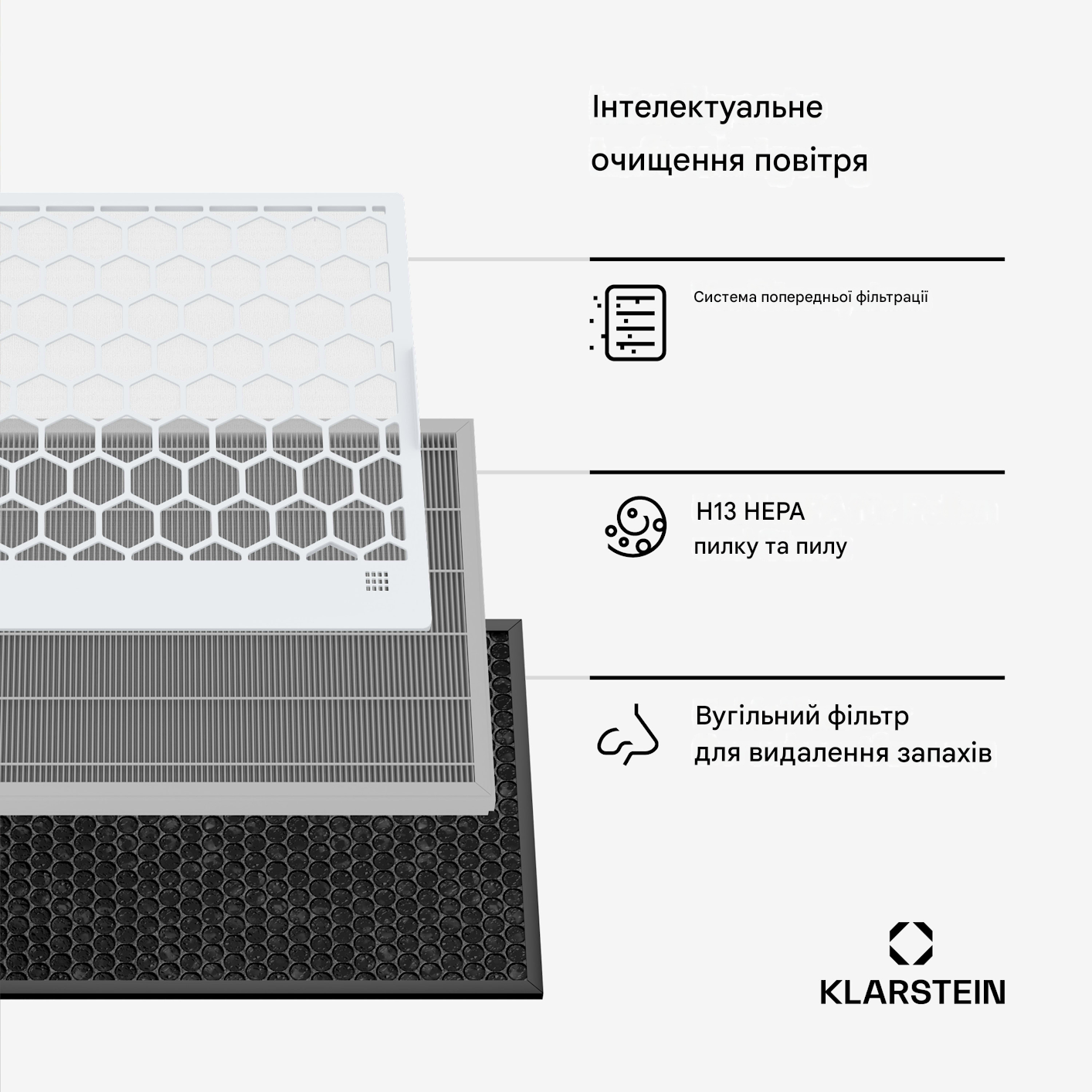 Зволожувач повітря KLARSTEIN AireLux Smart 400 куб. м/год 1000 мл/год (10047047) - фото 4