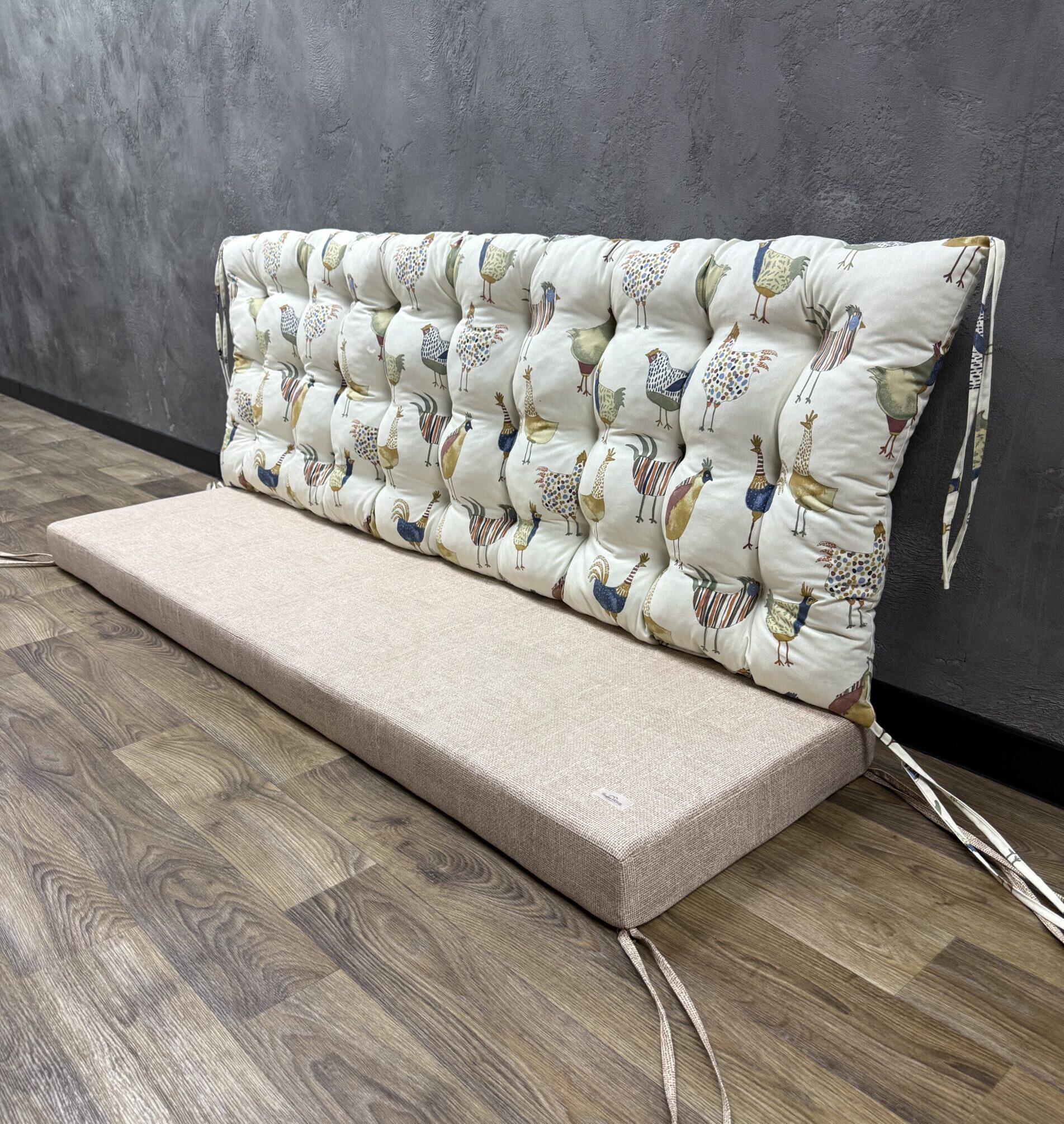 Матрас комбинированный Comfort Home Matting/Chickens на поддоны/качели/каркасы/садовую мебель панама 120х60х40х5 см