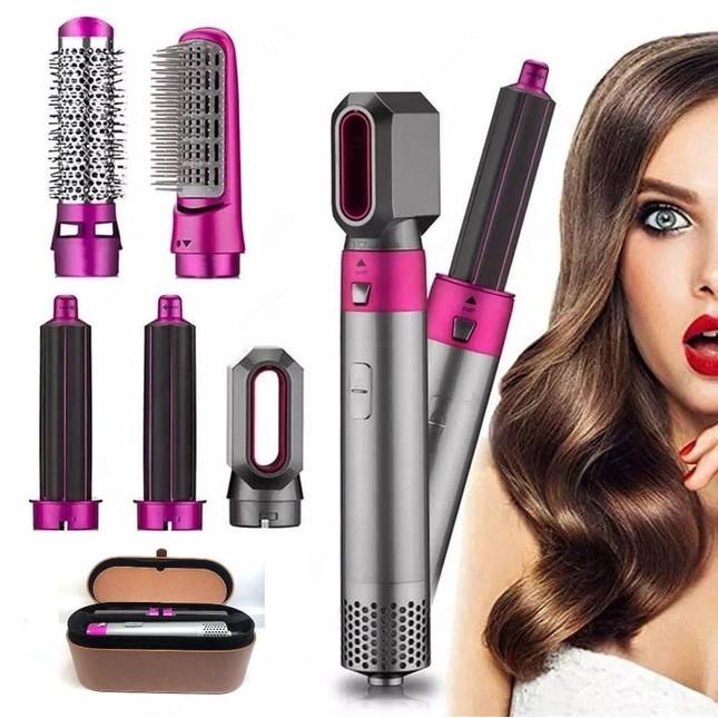 Стайлер Hot Air Styler 5в1 для укладання волосся 1000 Вт з кейсом (15301936) - фото 14