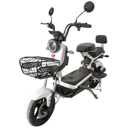 Велосипед з електродвигуном Spark Glide 14" 60V/500W/20 Ah Білий (000227063)