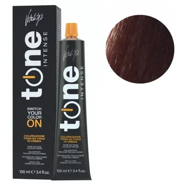 Крем-краска для волос тонирующая безамиачная Tone Intense Vitality's 5/5 Махагоновый светло-каштановый 100 мл