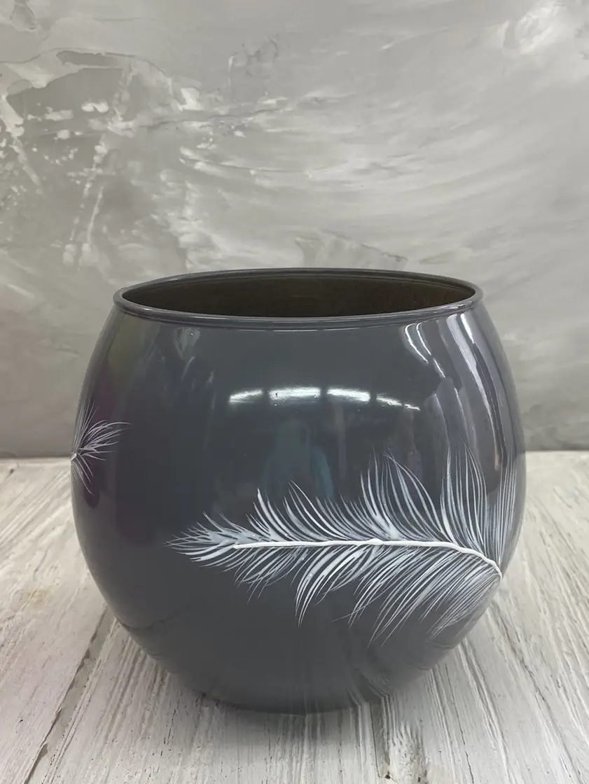 Ваза-шар Гутняр стеклянная Легкость 15 см (1260)