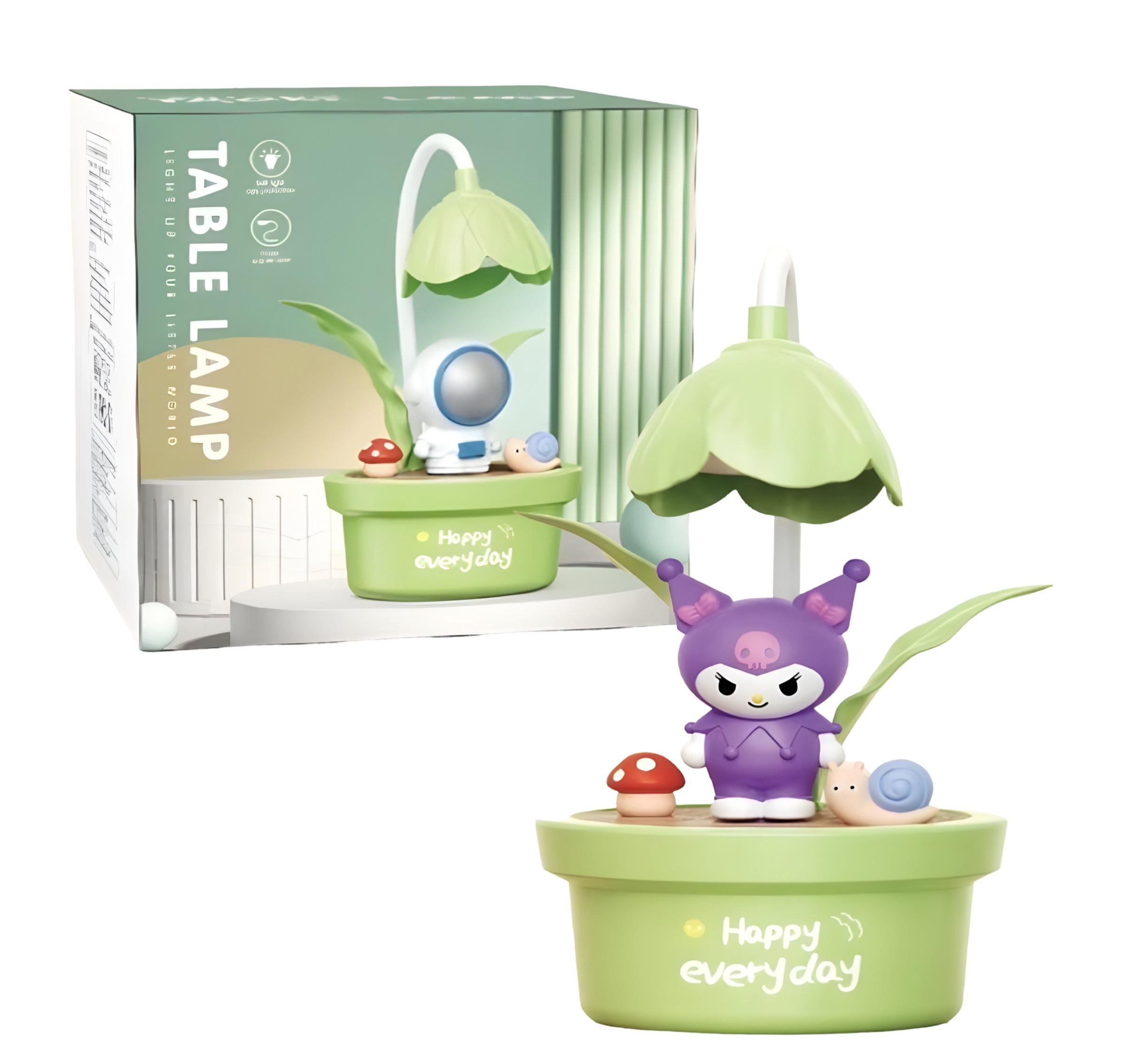 Настольная лампа Куроми цветочный горшок Зеленый (351A) - фото 2 Настольная лампа Куроми цветочный горшок Зеленый (351A) - фото 2