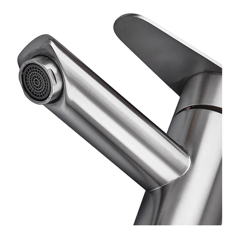 Змішувач для умивальника з нерж. сталі Zerix FOX-001-A (ZX5615) - фото 5 Змішувач для умивальника з нерж. сталі Zerix FOX-001-A (ZX5615) - фото 5