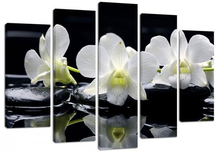 Картина модульная на холсте DK Орхидеи 108x80 см (PLM5-27)