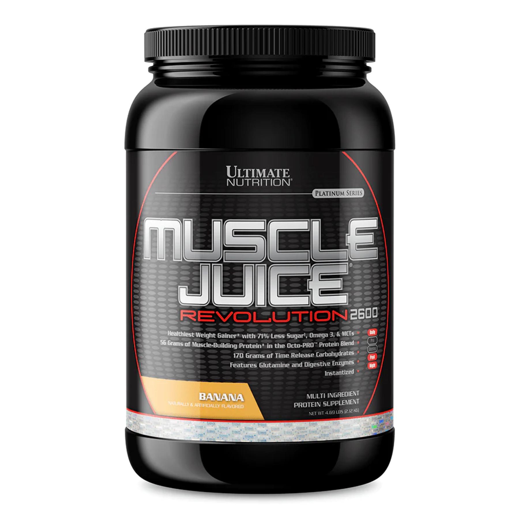 Гейнер Muscle Juice Revolution 2600 2120 г Banana (2022-10-0819)
