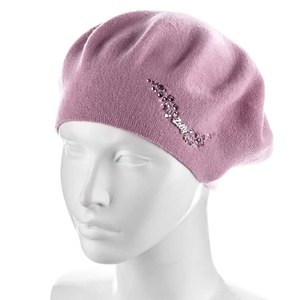 Берет женский Zolly ZH185 двойной Розовый