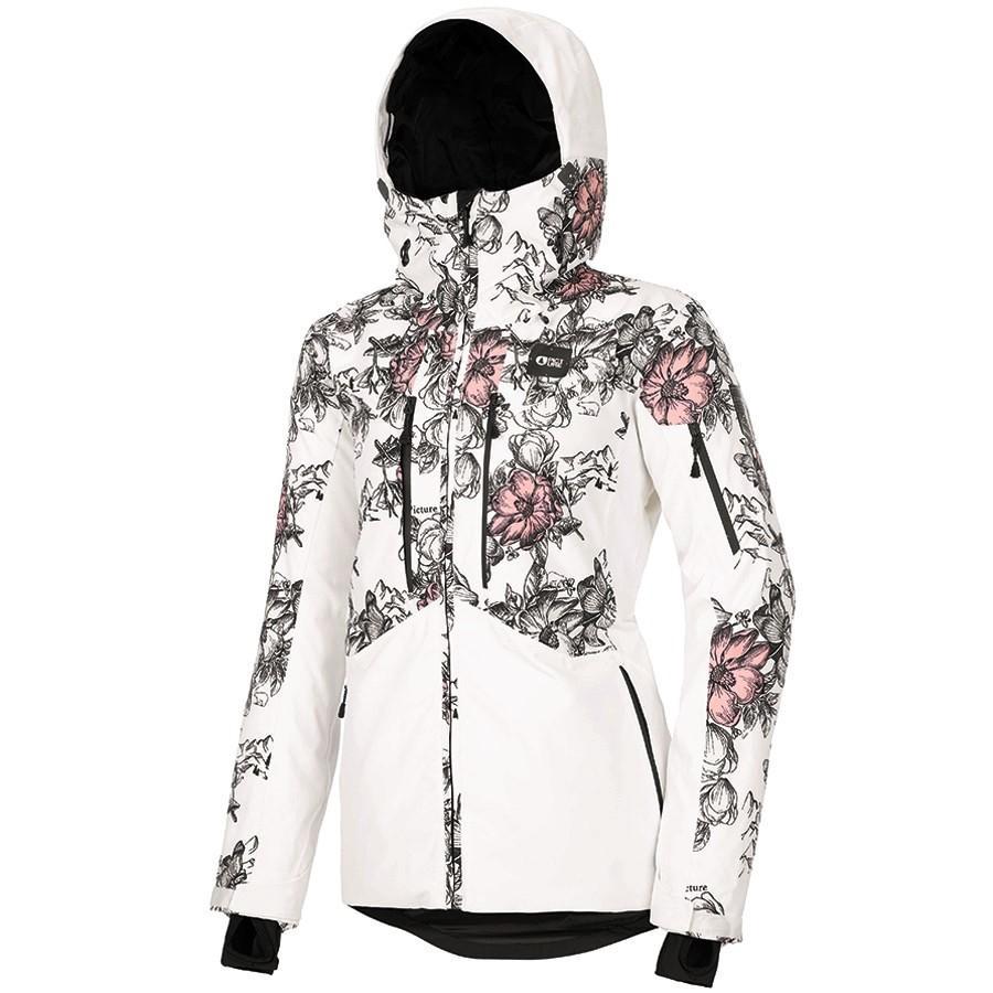 Куртка Picture Organic Exa W 2021 Peonies S White (1012-WVT191DS)