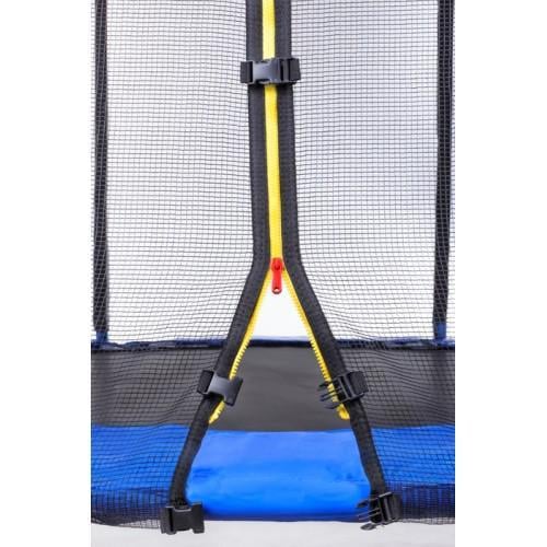 Батут с защитной сеткой MFC MS0500 детский 150 см Голубой (100-98-MS0500) - фото 2 Батут с защитной сеткой MFC MS0500 детский 150 см Голубой (100-98-MS0500) - фото 2