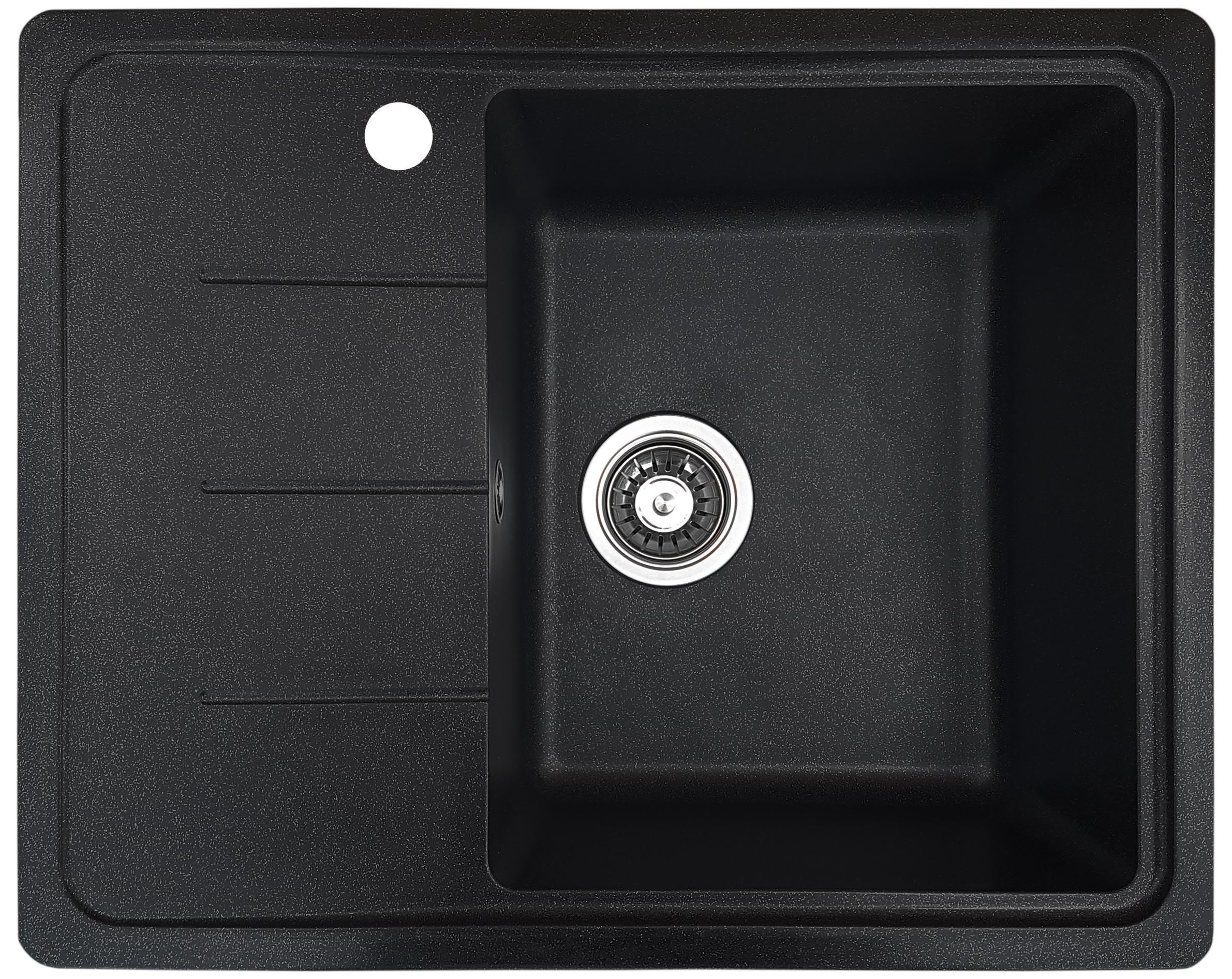 Мойка кухонная Valetti 28L 610x495 мм Черный