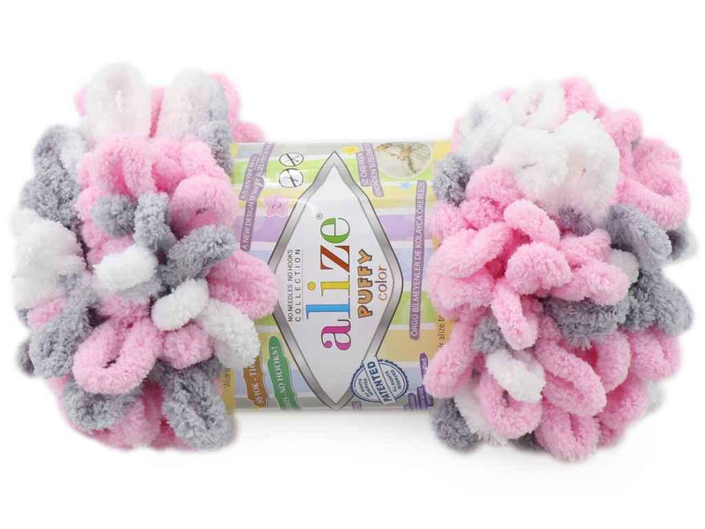 Пряжа Alize Puffy 5 шт. цвет 6370 (853971)