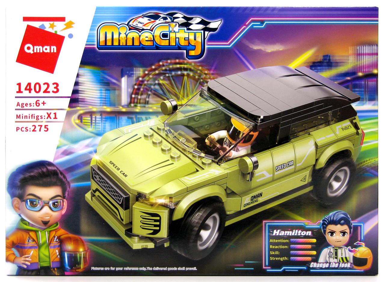 Конструктор Qman 14023 Mine City Roar SUV-38 275 деталей 1 фігурка