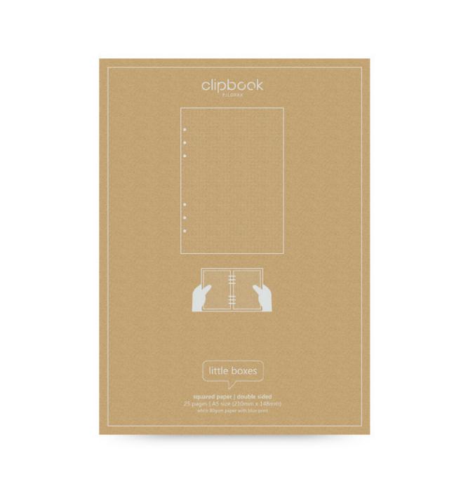 Блок запасной Filofax Personal в клетку (344006)