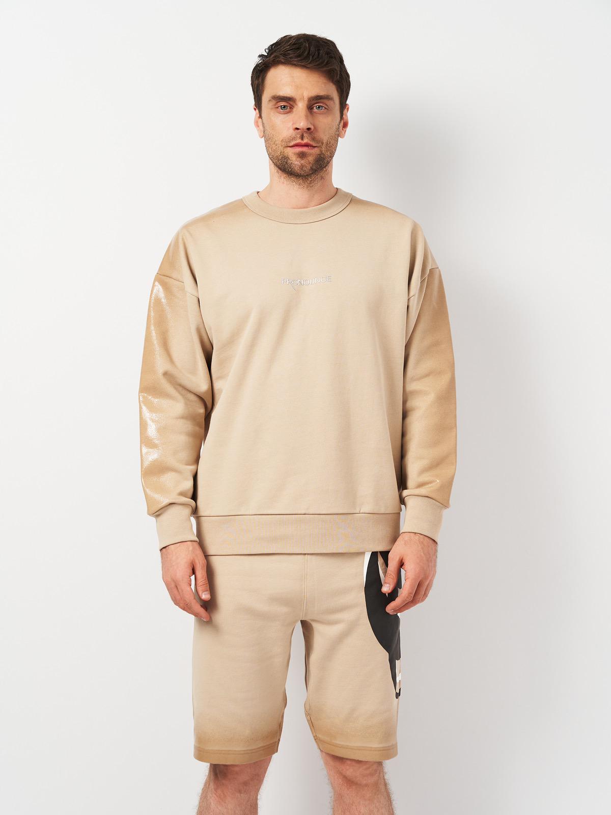 Свитшот оверсайз M Бежевый (2001105ral)