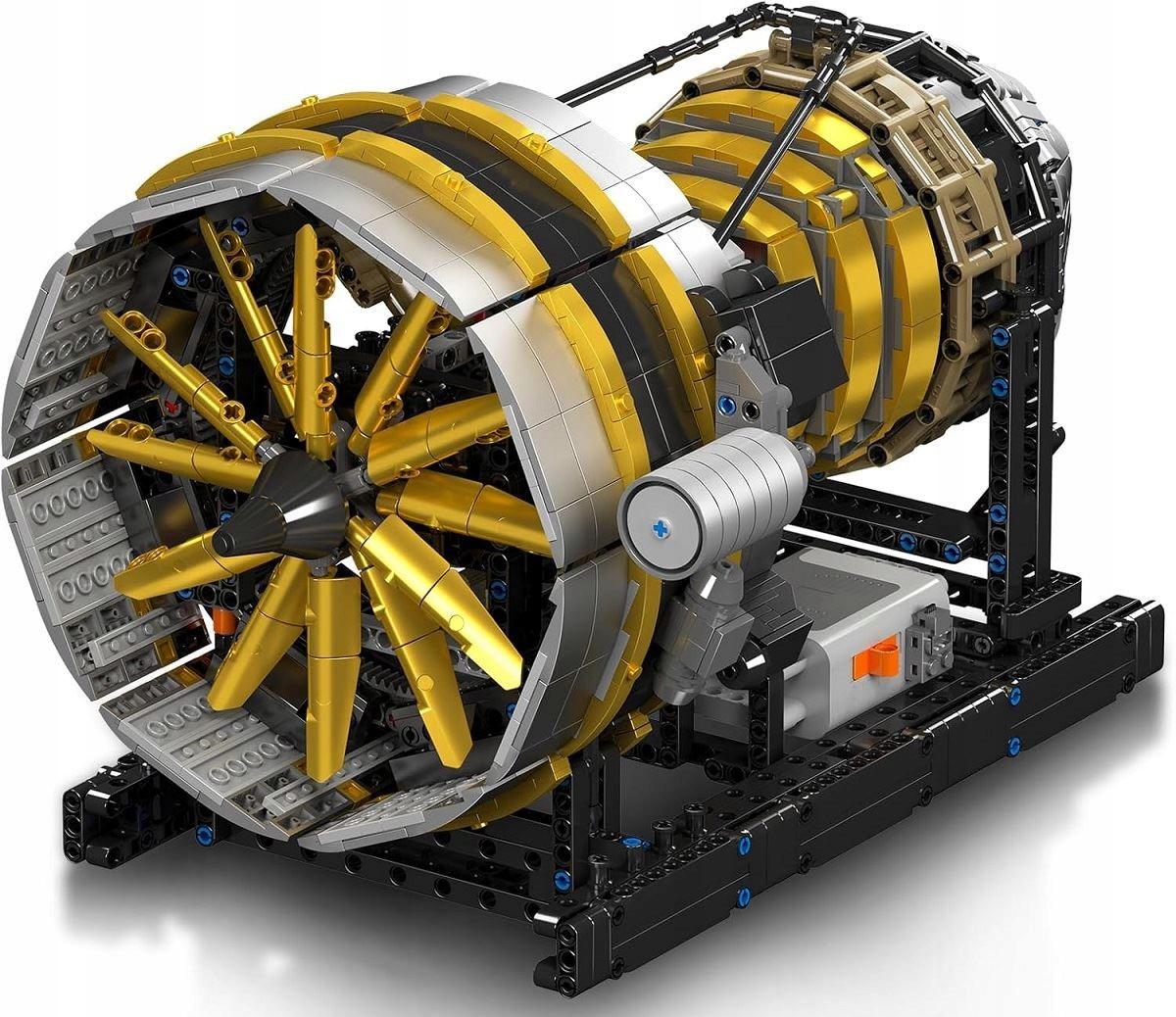 Конструктор Motorised Turbine Engine Mould King Авиационный двигатель 2256 дет. (25471078) - фото 4 Конструктор Motorised Turbine Engine Mould King Авиационный двигатель 2256 дет. (25471078) - фото 4