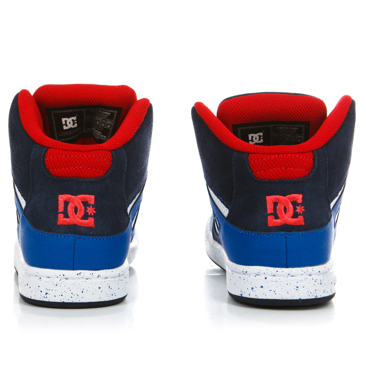Кросівки DC Shoes Kids Pure High Top р. 34/3/22 см Темно-синій/Червоний - фото 4 Кросівки DC Shoes Kids Pure High Top р. 34/3/22 см Темно-синій/Червоний - фото 4
