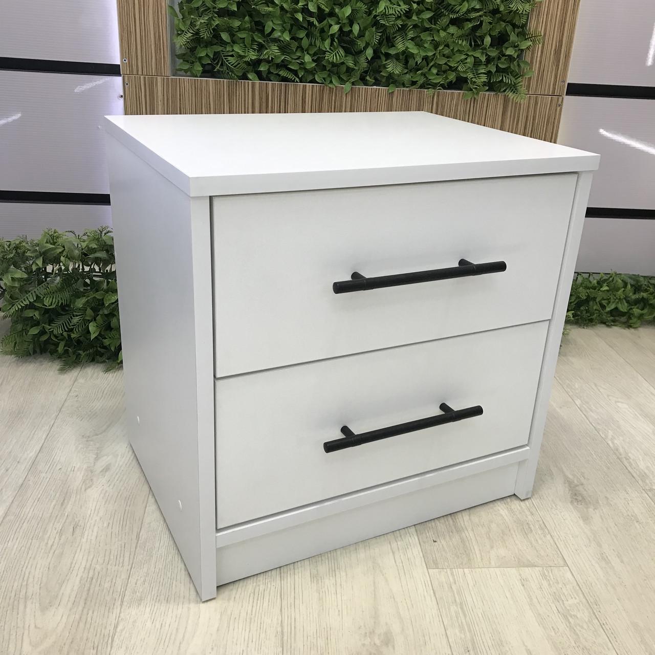 Тумба приліжкова Ексклюзив 450х450х350 мм Білий - фото 5