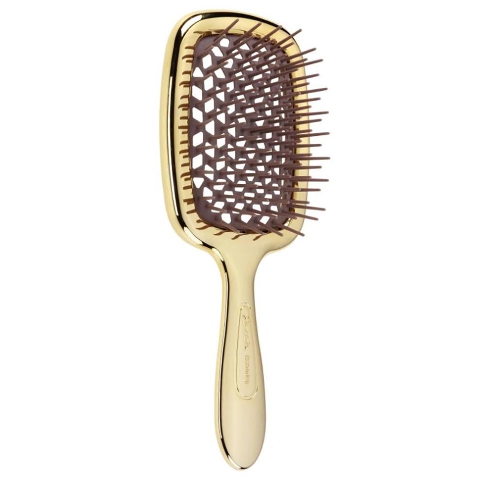 Щетка для волос JANEKE Superbrush Золотой с коричневым (AUSP231)