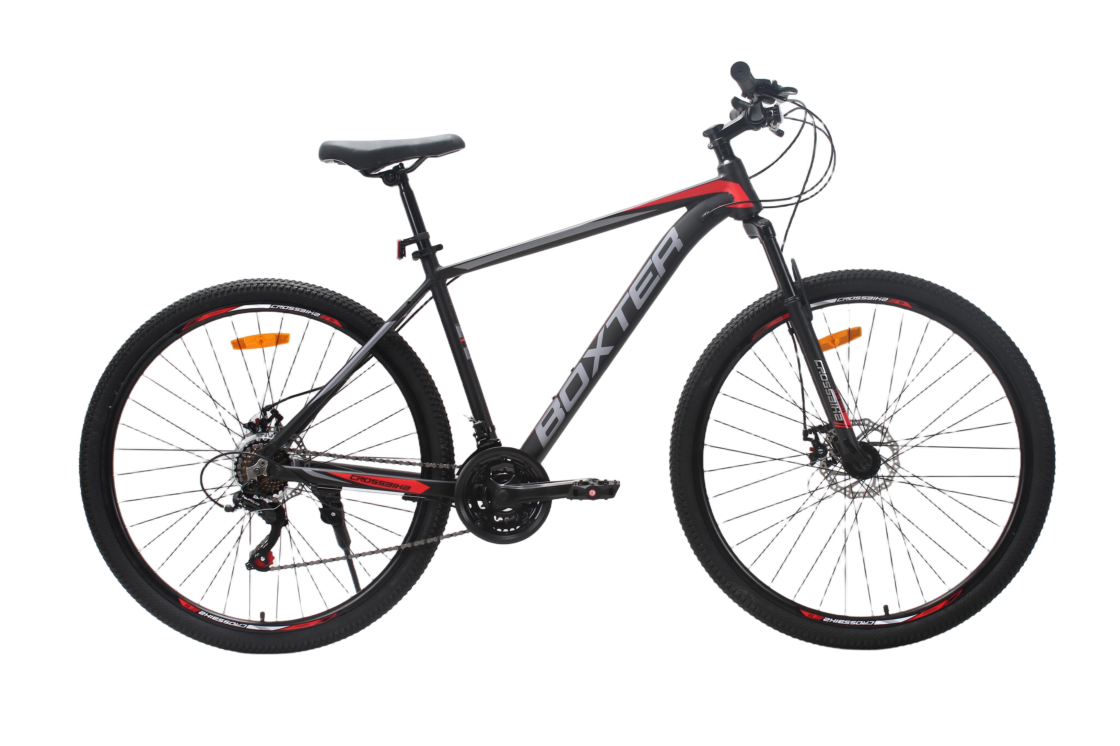 Велосипед CrossBike BOXTER 29" 19" Чорно-Червоний