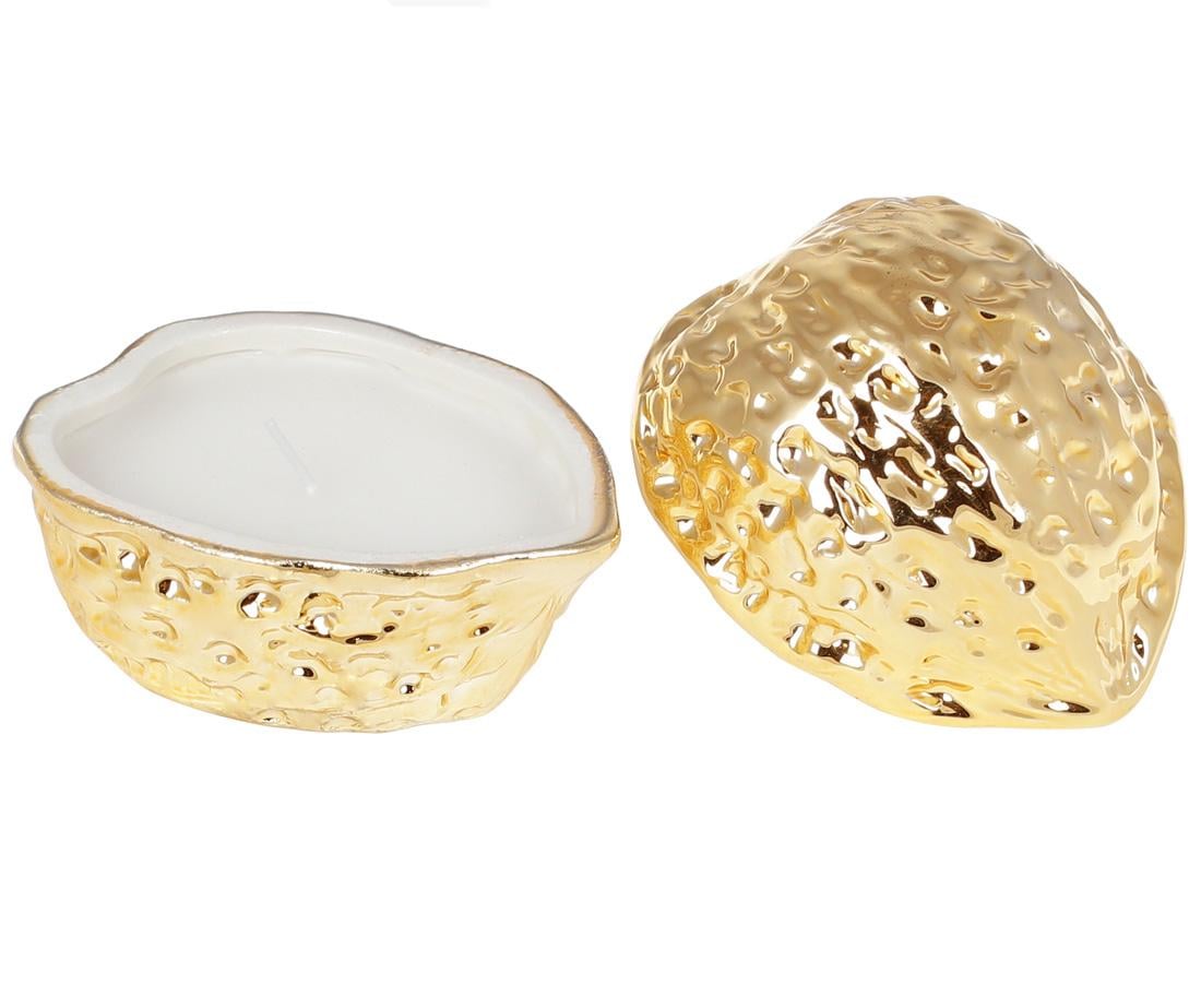 Декоративная свеча BonaDi Орешек Золотой (727-354)