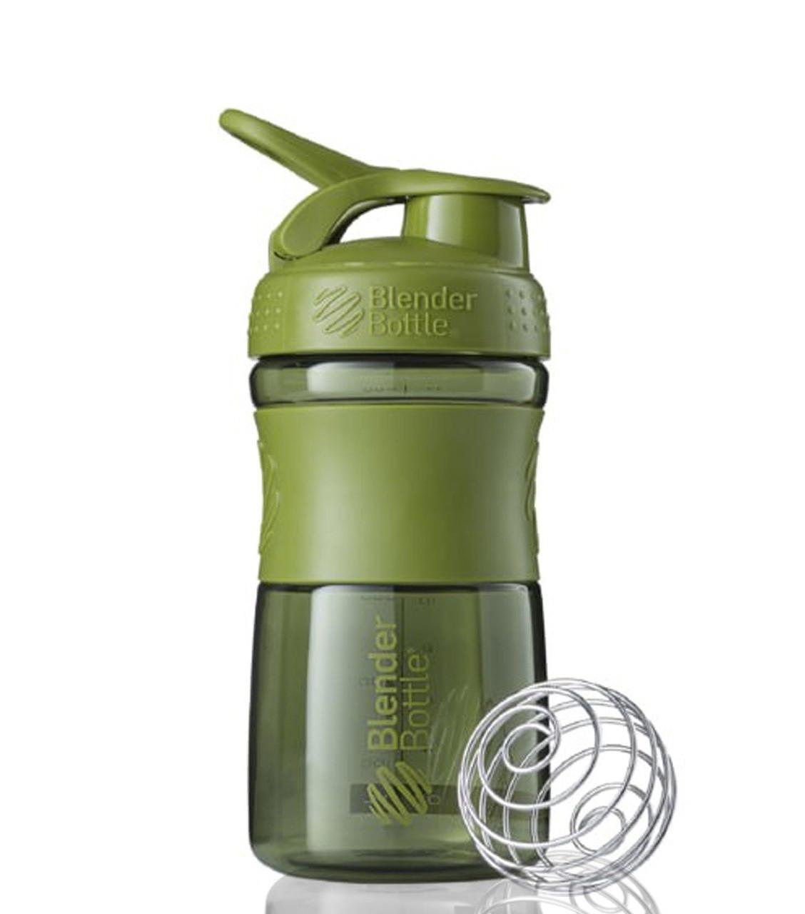 Шейкер спортивний BlenderBottle SportMixer 20 oz 590 мл Moss Green - фото 2