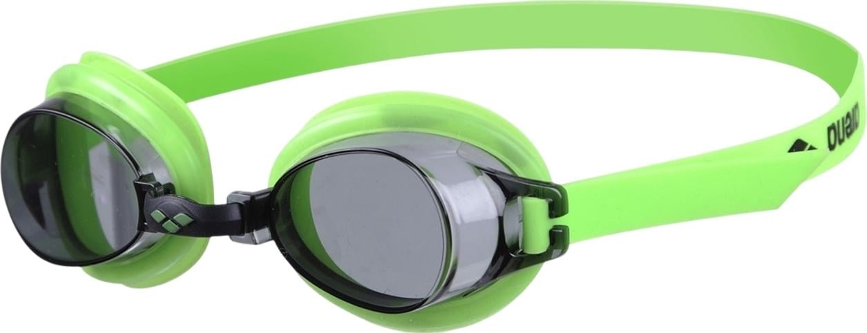 Окуляри для плавання дитячі Arena BUBBLE 3 JR Салатово-чорний (92395-065)