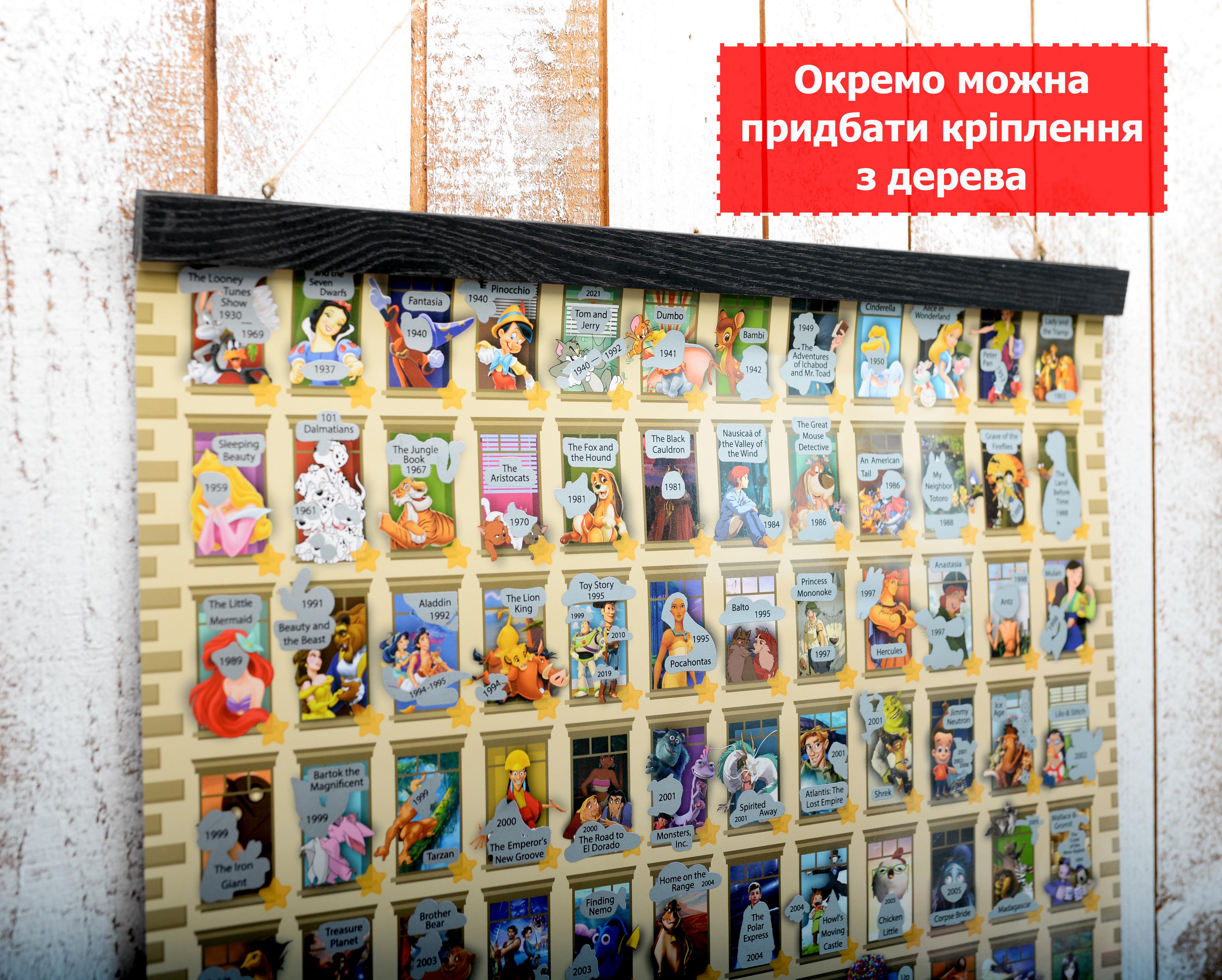 Скретч постер с мультфильмами My Cartoons Poster в тубусе - фото 7