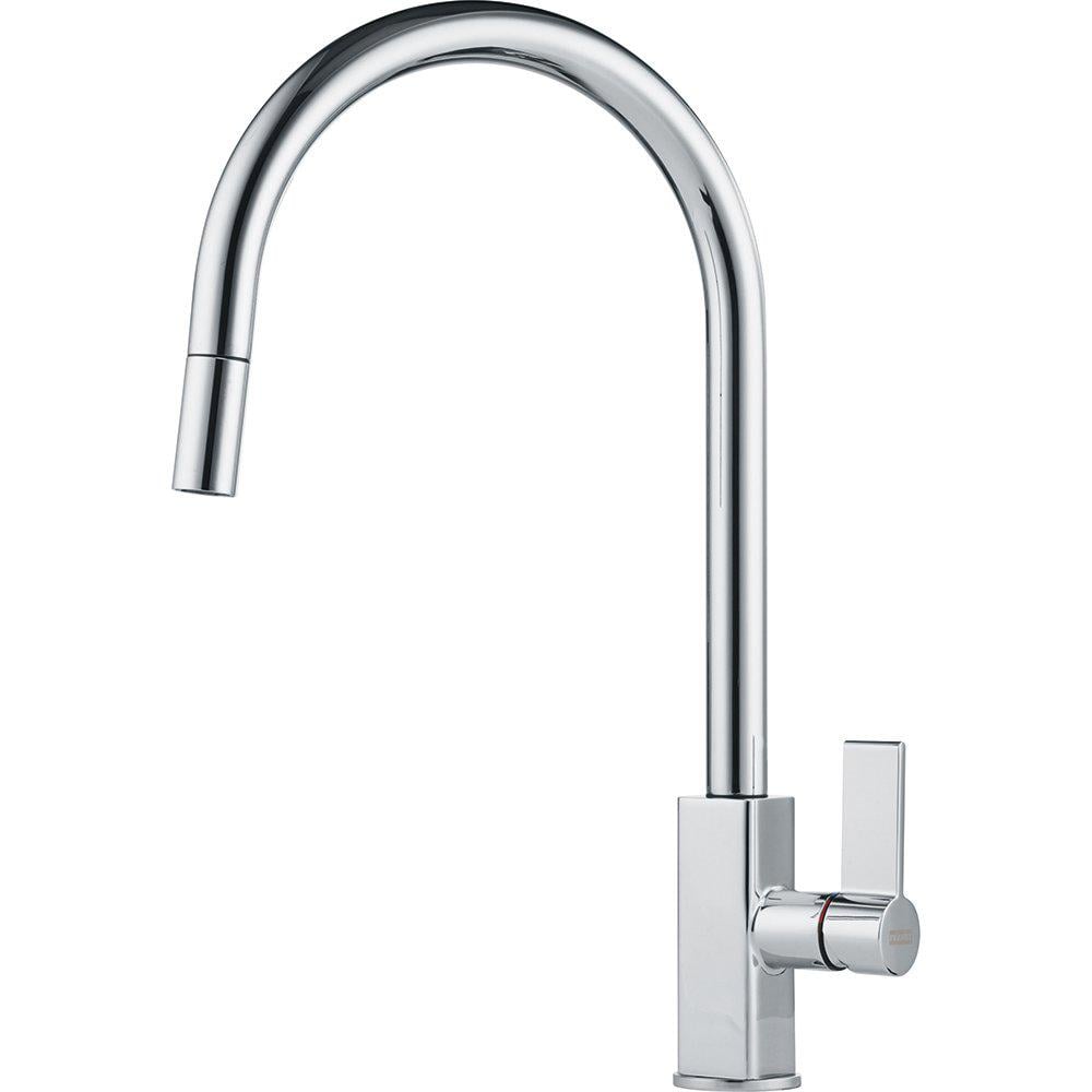 Кухонный смеситель Franke Maris Pull Down с выдвижным изливом с функцией душа Хром (115.0523.195)