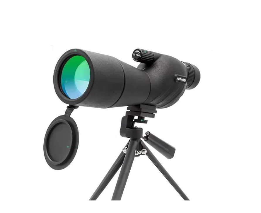 Телескоп зі штативом та затискачем для телефону 25/75x60 см Black (FMC BAK4)