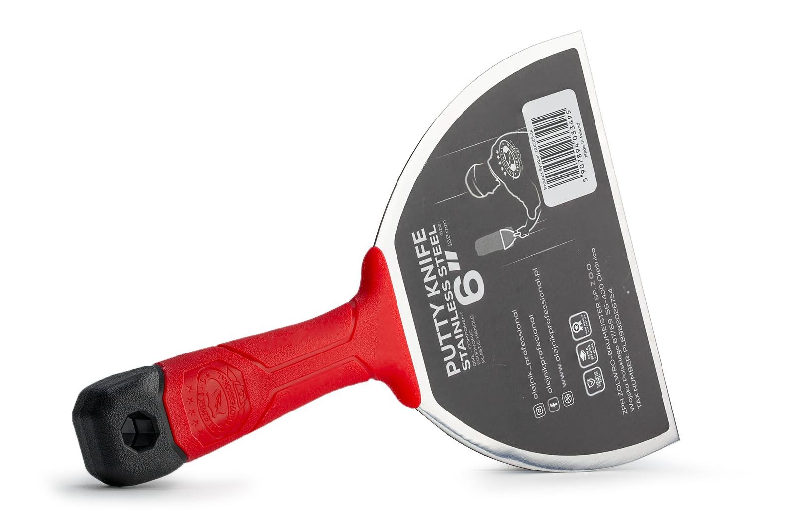 Шпатель малярный Olejnik нержавеющий 150 мм (124015-1K)