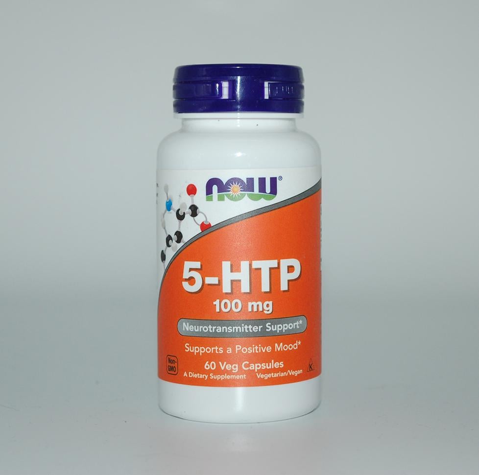 5-HTP 5-гідрокситриптофан Now Foods 100 мг 60 кап. (NOW-00105)