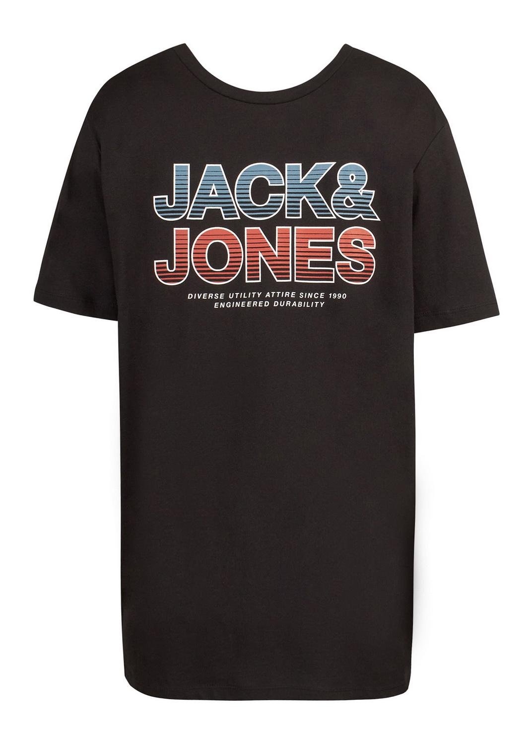 Футболка Jack & Jones 12192633x10 мужская S Черный (173035)