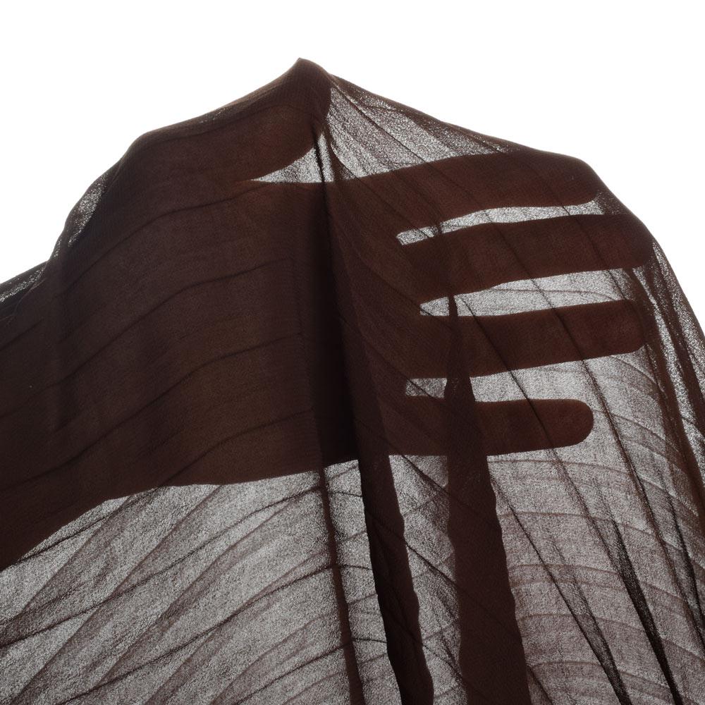 Ткань креп гофре в натянутом виде ширина 140 см Коричневый (11416.010) - фото 3 Ткань креп гофре в натянутом виде ширина 140 см Коричневый (11416.010) - фото 3