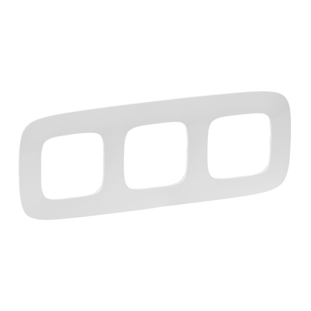 Рамка трехместная Legrand Valena Allure Жемчужный (754413)