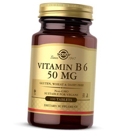 Витамин В6 Vitamin B6 50 100таб (36313090)