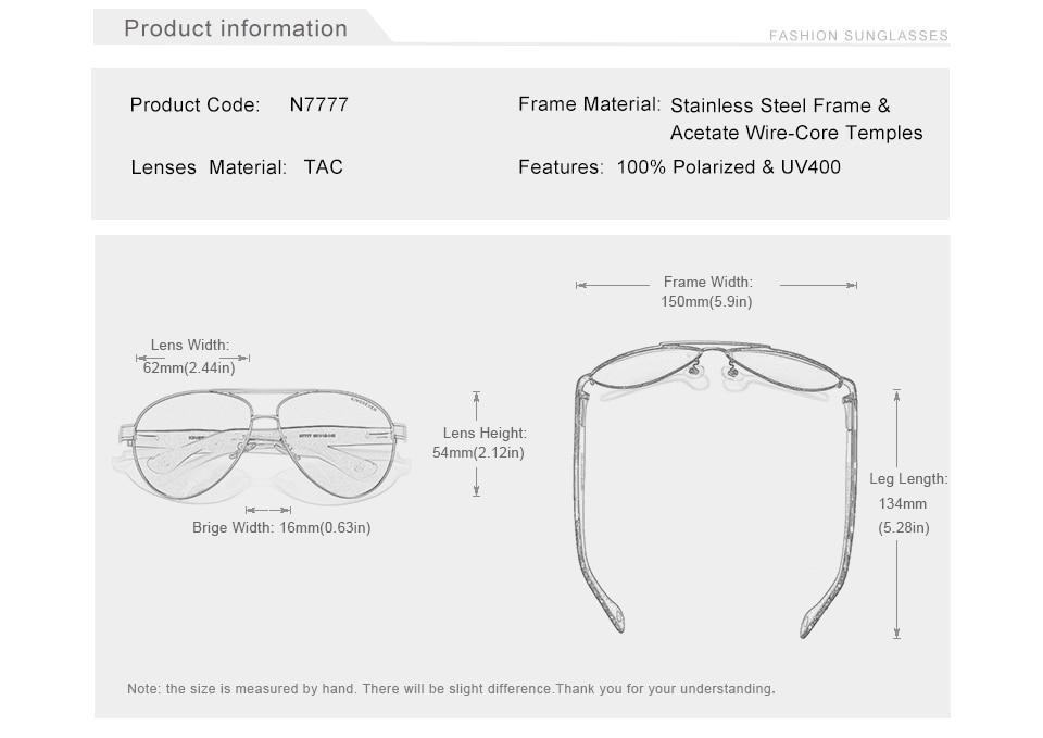 Солнцезащитные очки KINGSEVEN DESIGN Авиаторы с градиентными линзами Серый (N7777) - фото 4